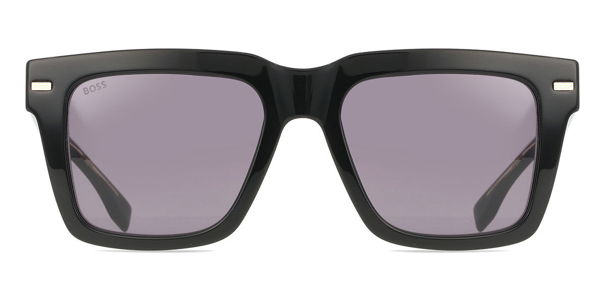 BOSS Boss 1442/S 807/IR, Black frame, Dark Grey lenses