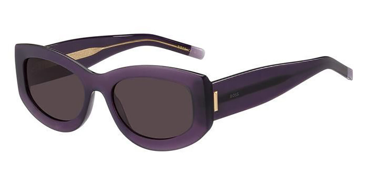 BOSS Boss 1455/S B3V/K2, Purple frame, Dark Grey lenses