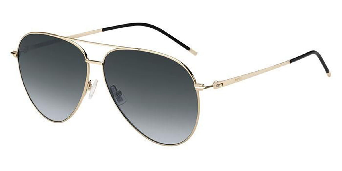 BOSS Boss 1461/S 000/9O, Gold frame, Gradient Dark Grey lenses