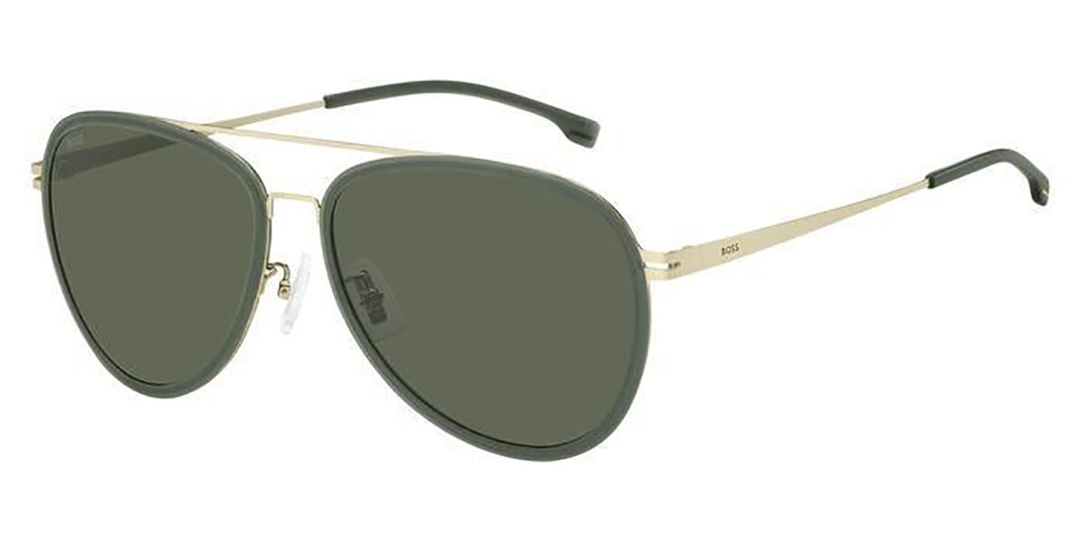 BOSS Boss 1466/F/SK Asian Fit AOZ/QT, Green frame, Green lenses