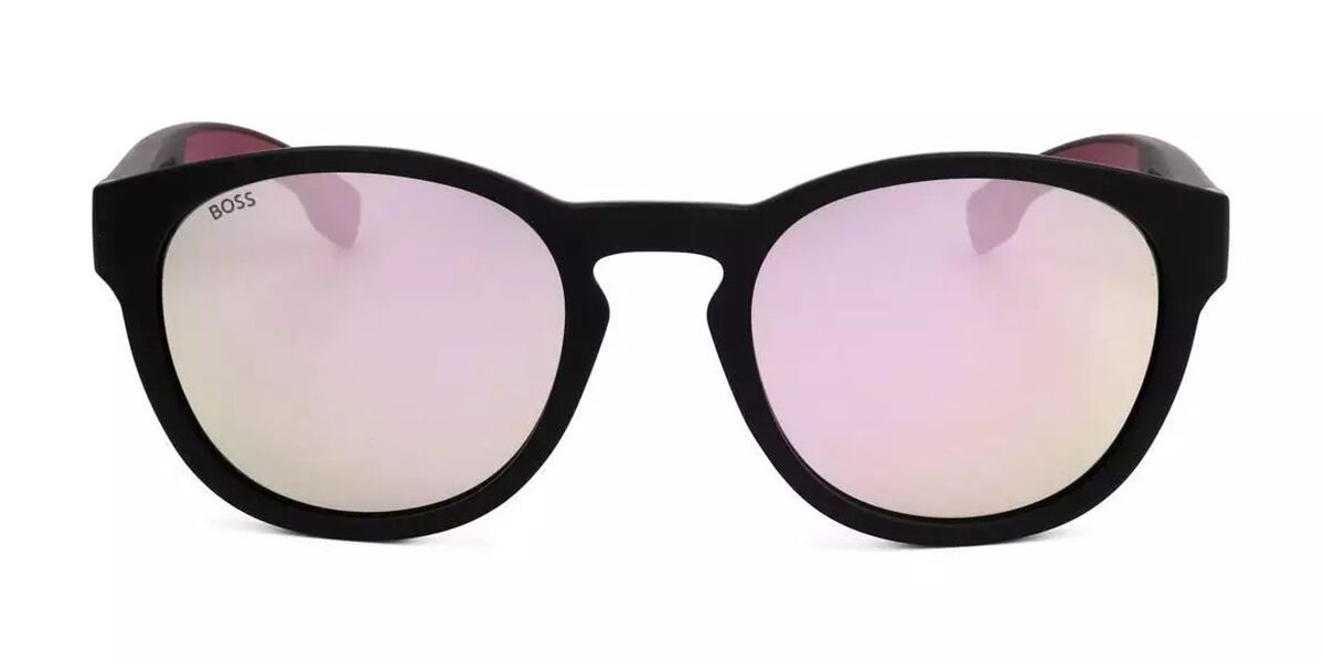 BOSS Boss 1452/S DNZ/DC, Black frame, Silver lenses