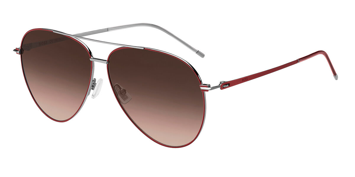 BOSS Boss 1461/S Q5X/HA, Red frame, Brown lenses