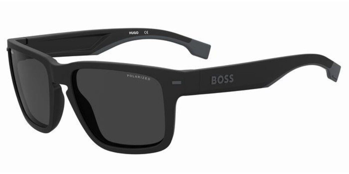 BOSS Boss 1497/S O6W/25, Black frame, Dark Grey lenses