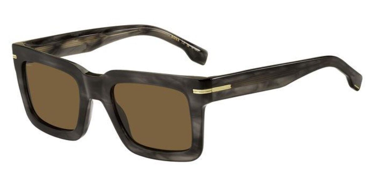 BOSS Boss 1501/S 2W8/70, Grey frame, Brown lenses