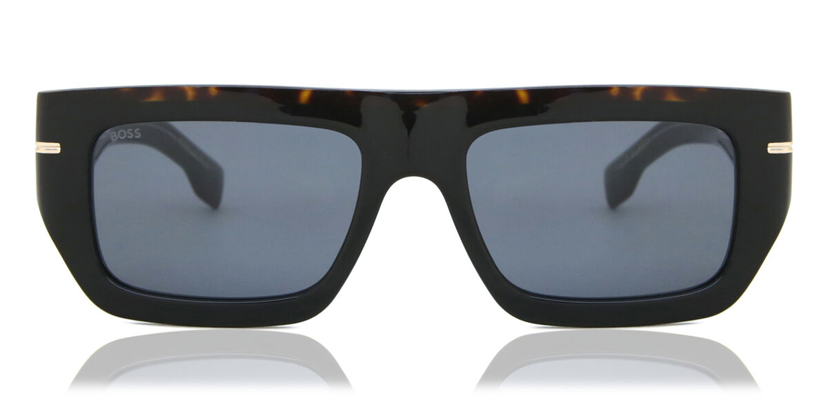 BOSS Boss 1502/S WR7/IR, Black frame, Dark Grey lenses