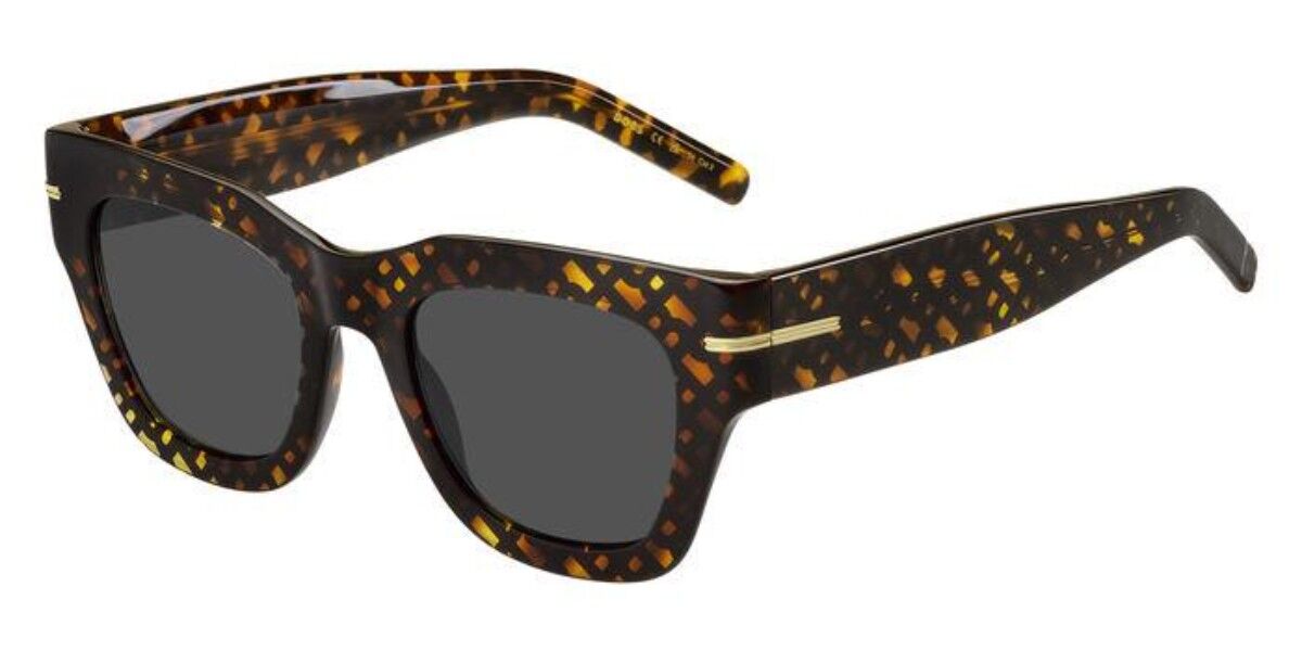 BOSS Boss 1520/S 2VM/IR, Black frame, Dark Grey lenses