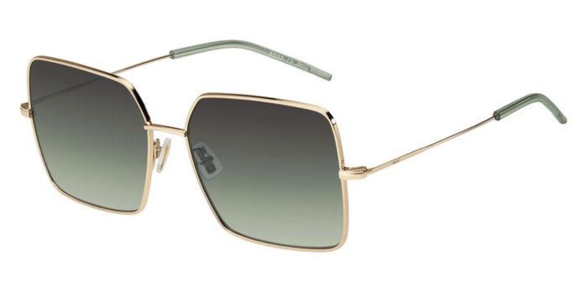 BOSS Boss 1531/S 000/IB, Gold frame, Gradient Mint Green lenses
