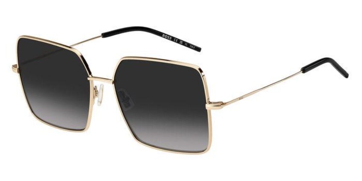 BOSS Boss 1531/S 000/9O, Gold frame, Gradient Dark Grey lenses