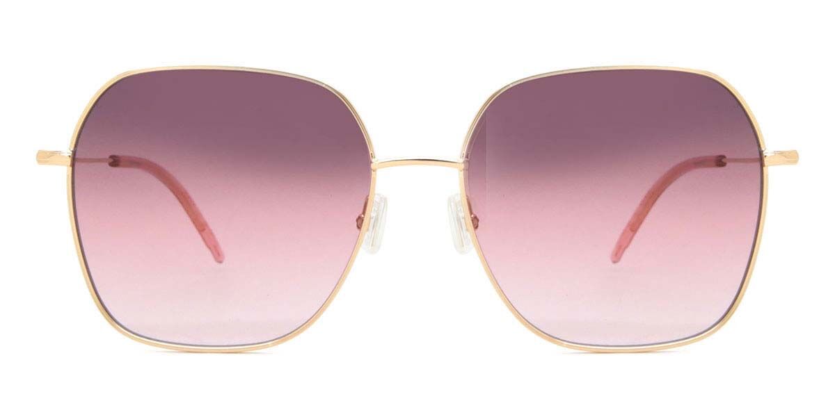 BOSS Boss 1532/S 000/UQ, Gold frame, Gradient Burgundy lenses