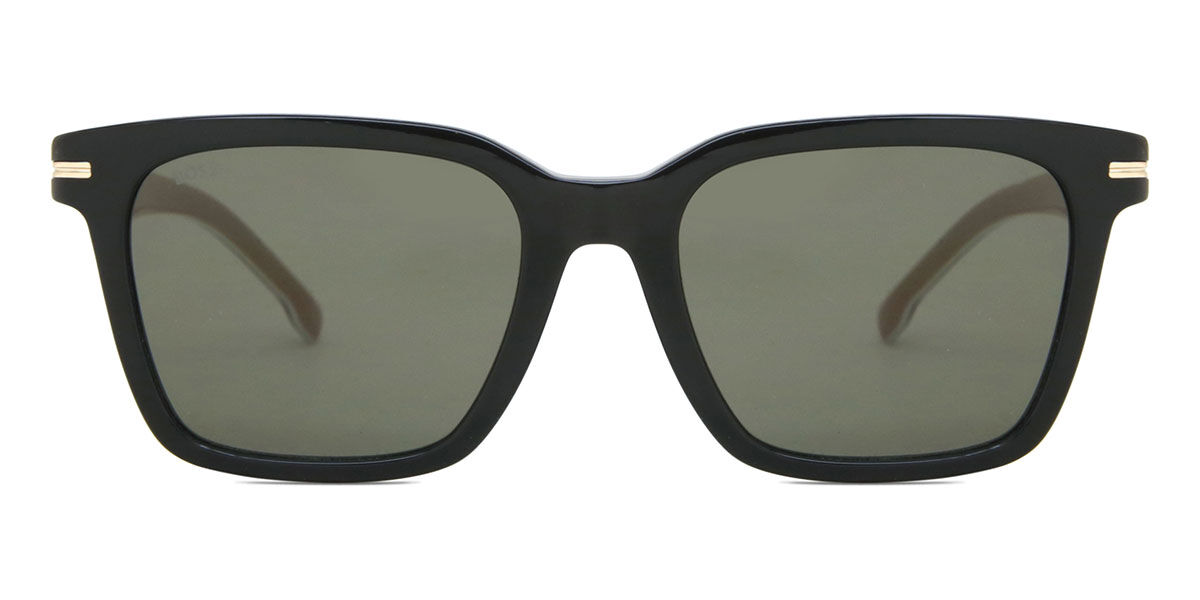 BOSS Boss 1540/F/SK Asian Fit 0WM/IR, Black frame, Dark Grey lenses