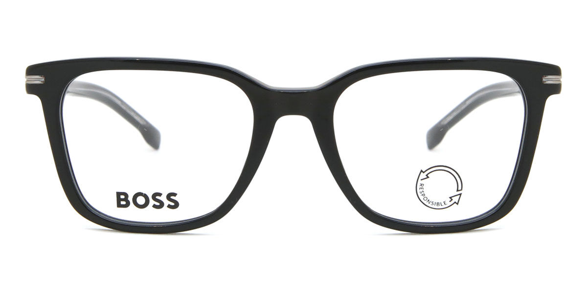 BOSS Boss 1541/F Asian Fit 807, Black frame
