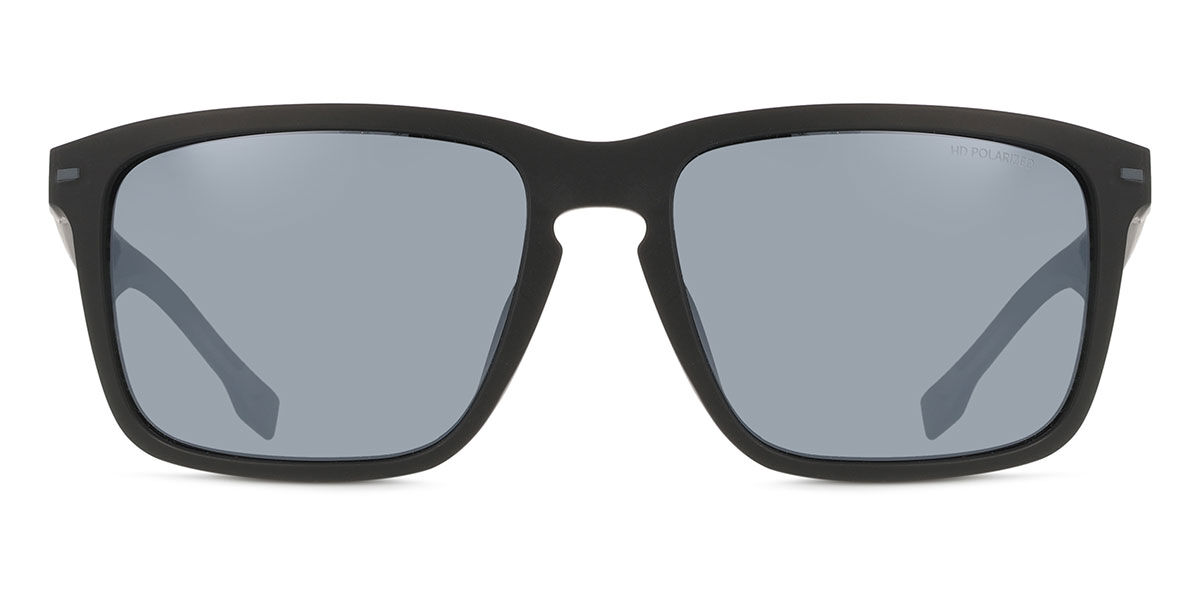 BOSS Boss 1542/F/S Asian Fit O6W/25, Black frame, Dark Grey lenses
