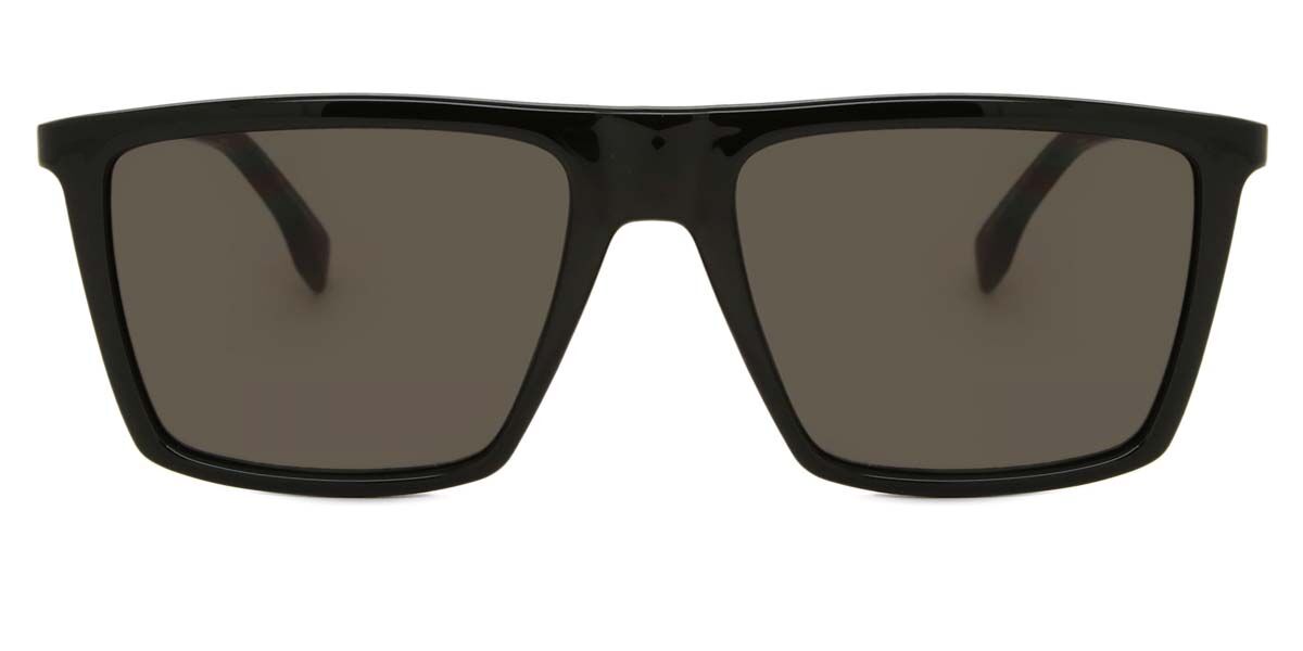 BOSS Boss 1490/S WR7/IR, Black frame, Solid Dark Grey lenses