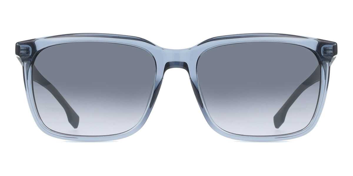 BOSS Boss 1579/S PJP/1I, Blue frame, Gradient Dark Grey lenses