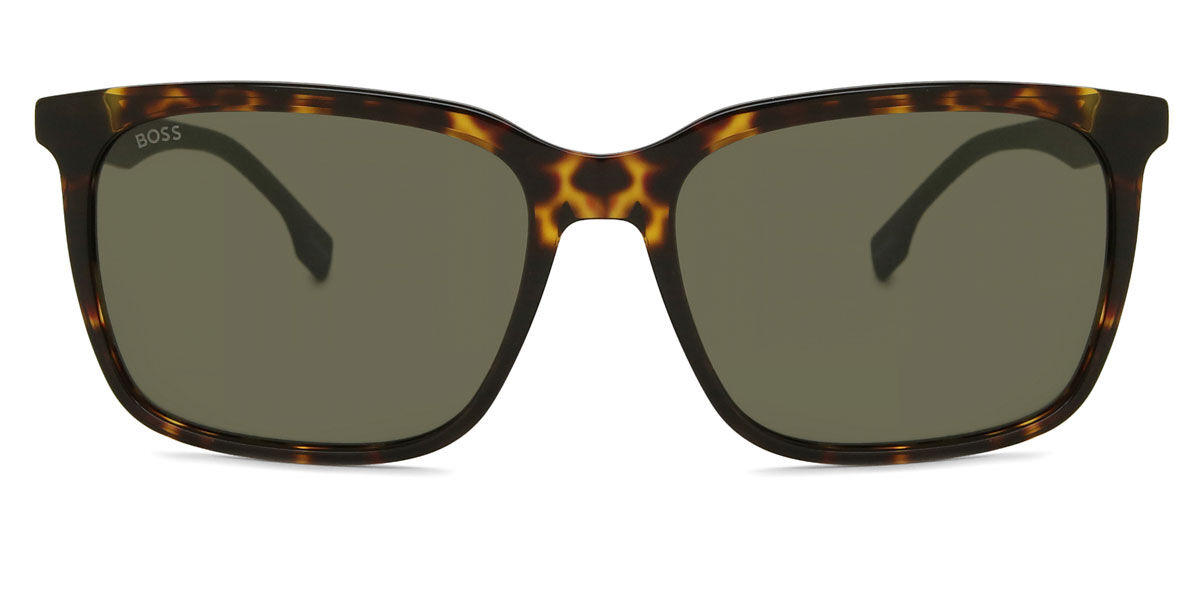 BOSS Boss 1579/S PHW/2K, Tortoiseshell frame, Dark Grey lenses