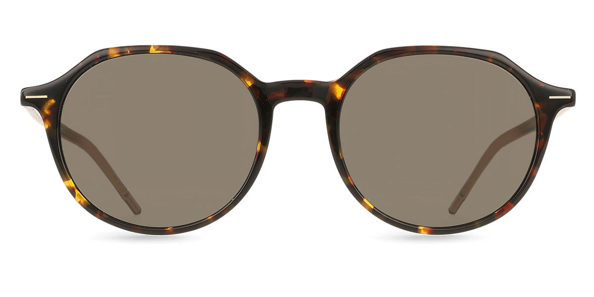 BOSS Boss 1584/S HJV/IR, Tortoiseshell frame, Solid Dark Grey lenses