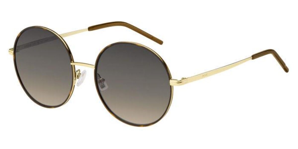 BOSS Boss 1593/S 06J/PR, Gold frame, Gradient Grey Brown lenses