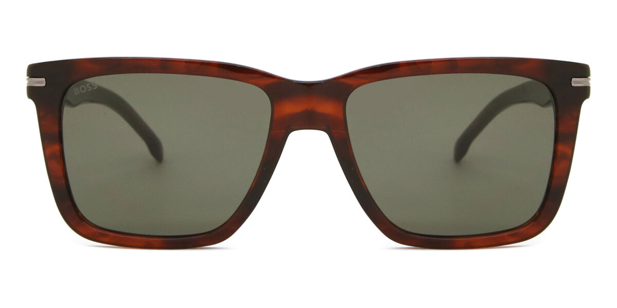 BOSS Boss 1598/S EX4/IR, Brown frame, Solid Dark Grey lenses