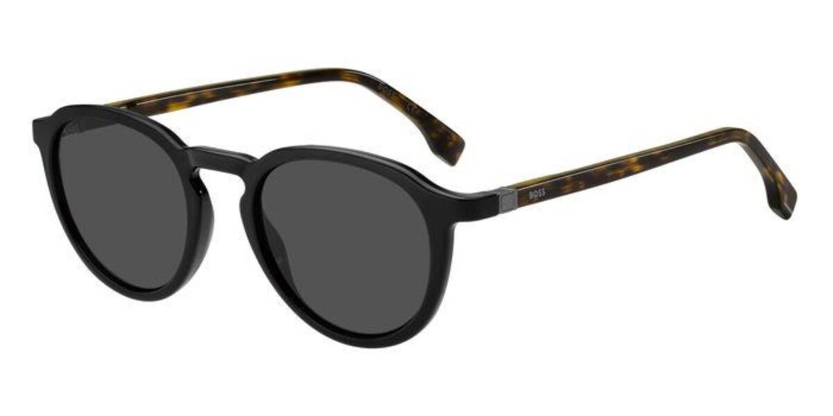 BOSS Boss 1491/S WR7/IR, Black frame, Solid Dark Grey lenses