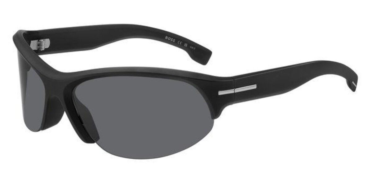 BOSS Boss 1624/S 807/IR, Black frame, Solid Dark Grey lenses