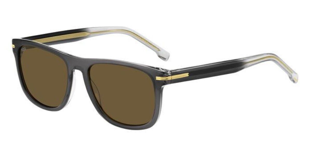 BOSS Boss 1626/S KB7/70, Grey frame, Solid Dark Brown lenses