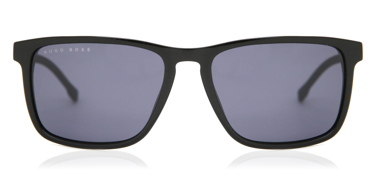 BOSS Boss 0921/S 807/IR, Black frame, Grey lenses