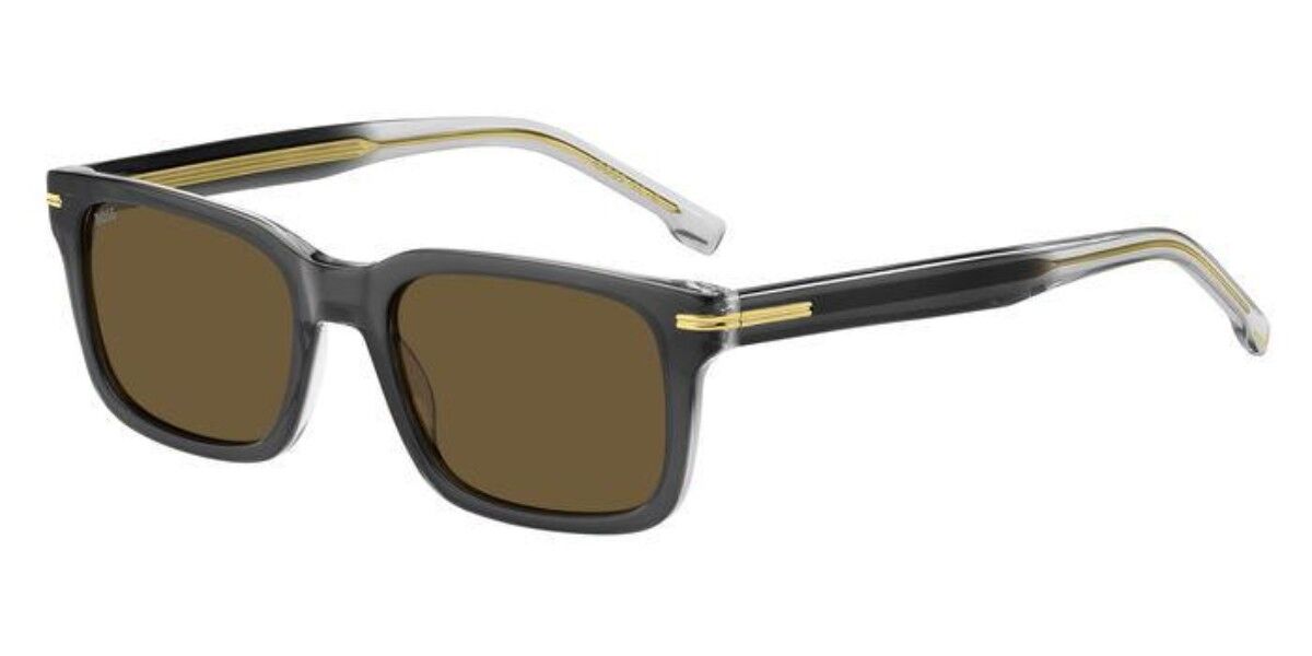 BOSS Boss 1628/S KB7/70, Grey frame, Solid Dark Brown lenses