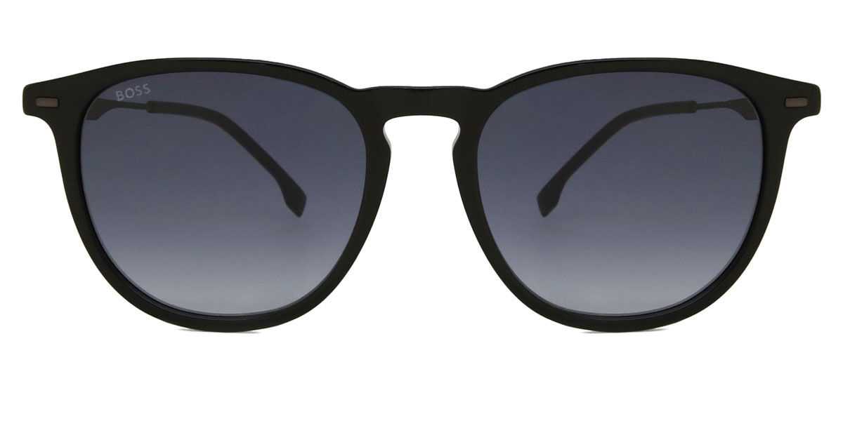 BOSS Boss 1639/S ANS/9O, Black frame, Gradient Dark Grey lenses