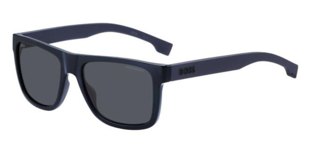 BOSS Boss 1647/S PJP/Z8, Blue frame, Dark Grey lenses