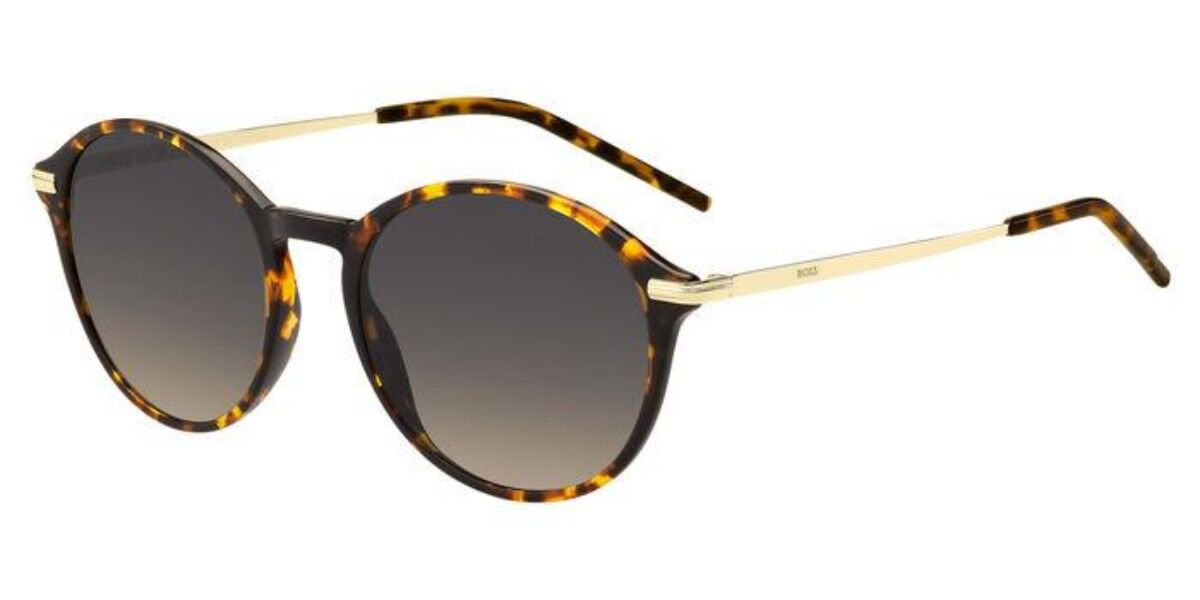 BOSS Boss 1662/S 2IK/PR, Tortoiseshell frame, Gradient Grey Brown lenses
