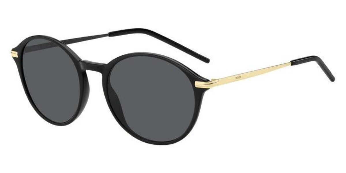 BOSS Boss 1662/S 2M2/IR, Black frame, Solid Dark Grey lenses