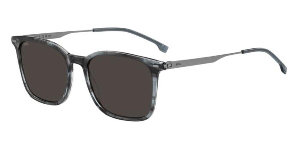 BOSS 1694/S VQ7/IR, Grey frame, Solid Dark Grey lenses