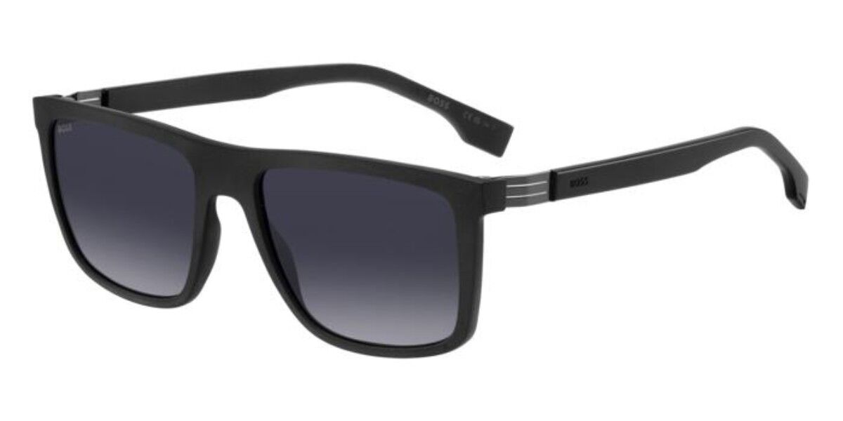BOSS 1699/S 003/9O, Black frame, Gradient Dark Grey lenses