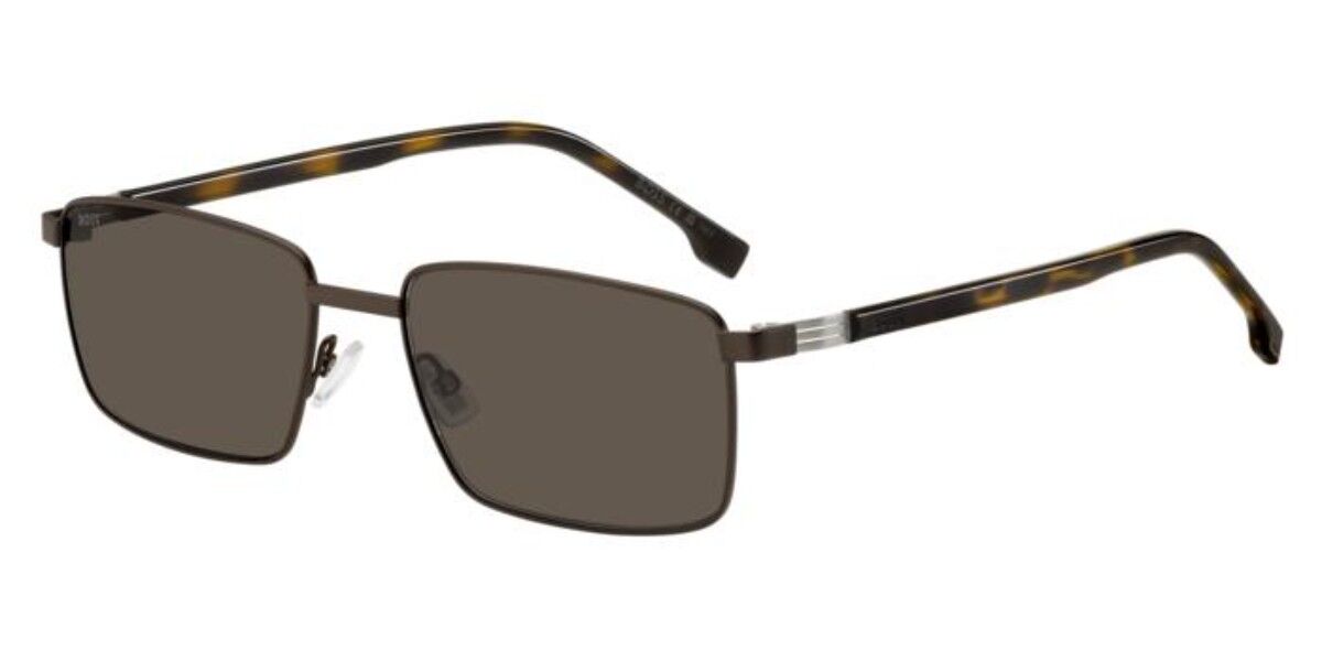 BOSS 1700/S HGC/IR, Tortoiseshell frame, Solid Dark Grey lenses