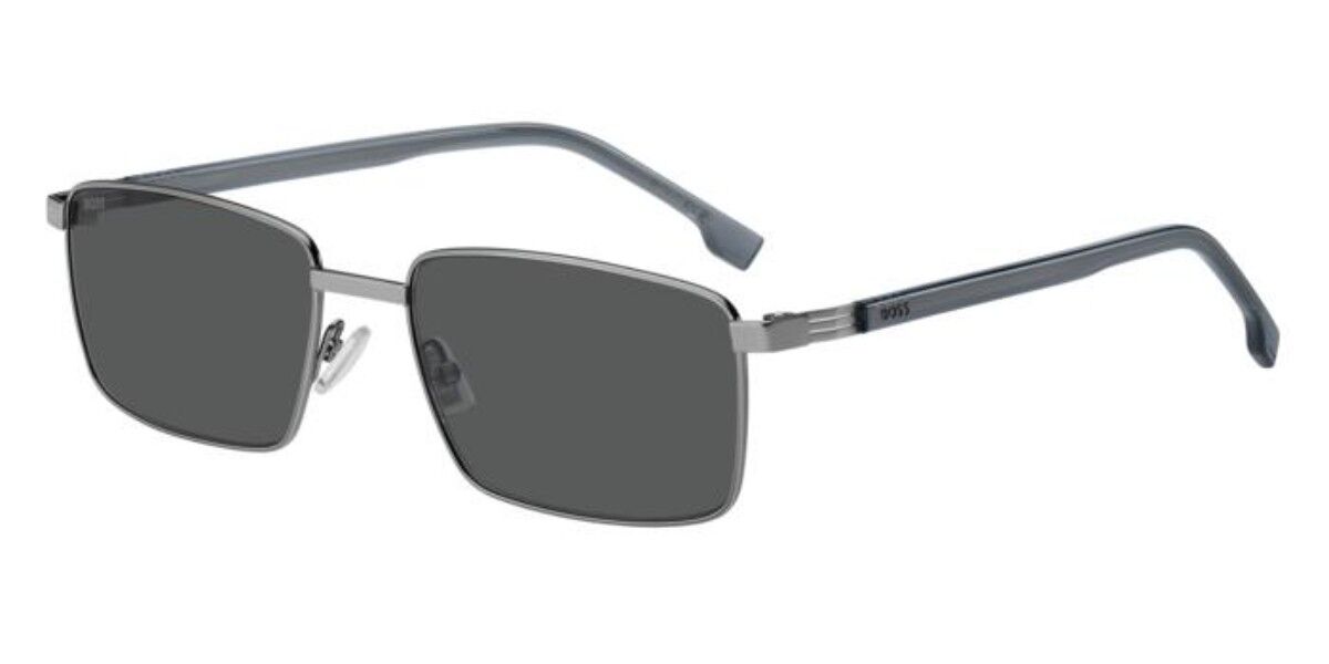 BOSS 1700/S V84/IR, Silver frame, Solid Dark Grey lenses