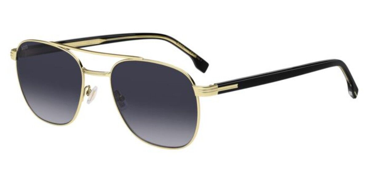 BOSS 1723/S RHL/9O, Gold frame, Gradient Dark Grey lenses