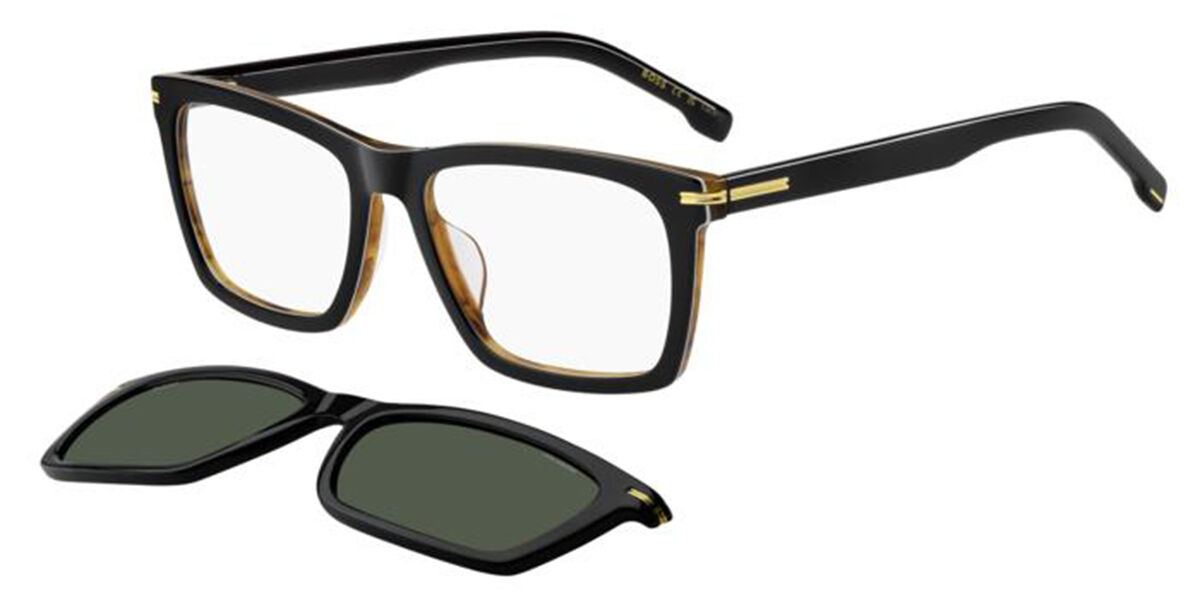 BOSS 1726/G/CS Asian Fit with Clip-On 05K/UC, Black frame