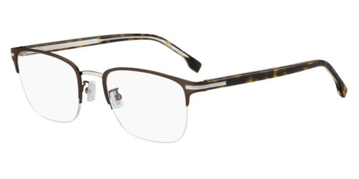 BOSS 1729/G Asian Fit 12R, Brown frame