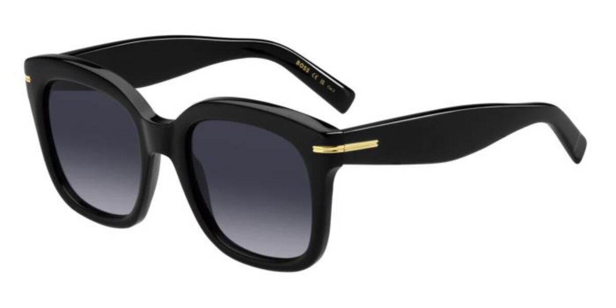 BOSS 1731/S 807/9O, Black frame, Gradient Dark Grey lenses