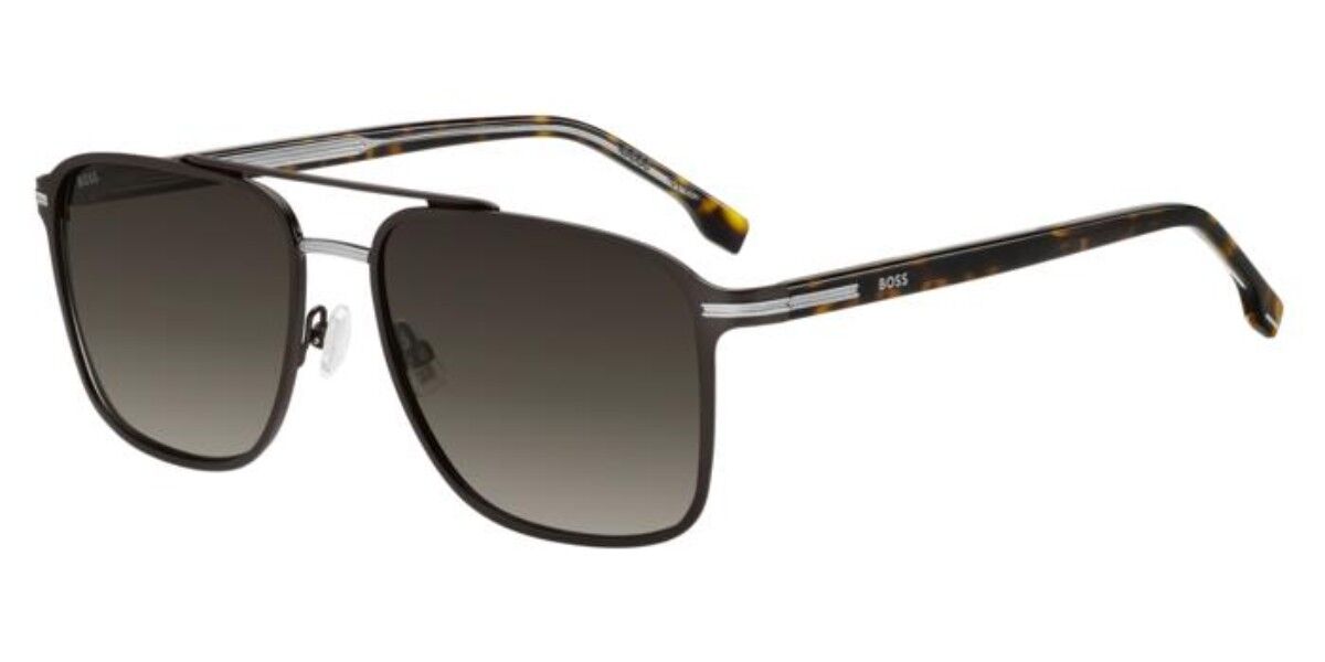 BOSS 1748/S AMC/HA, Brown frame, Gradient Dark Brown lenses