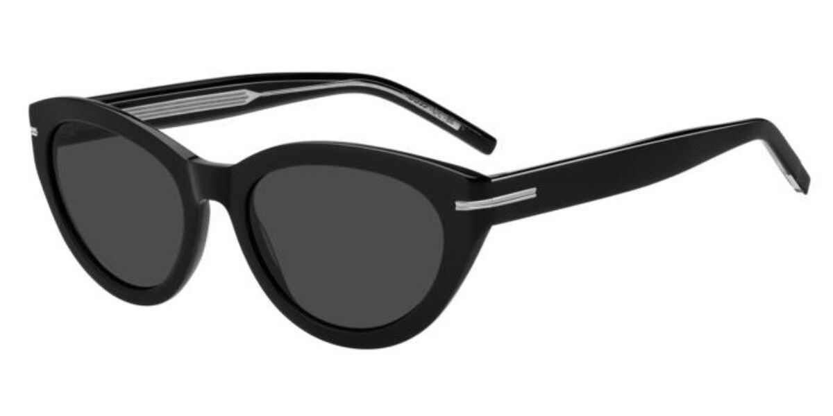 BOSS 1779/S 807/IR, Black frame, Solid Dark Grey lenses