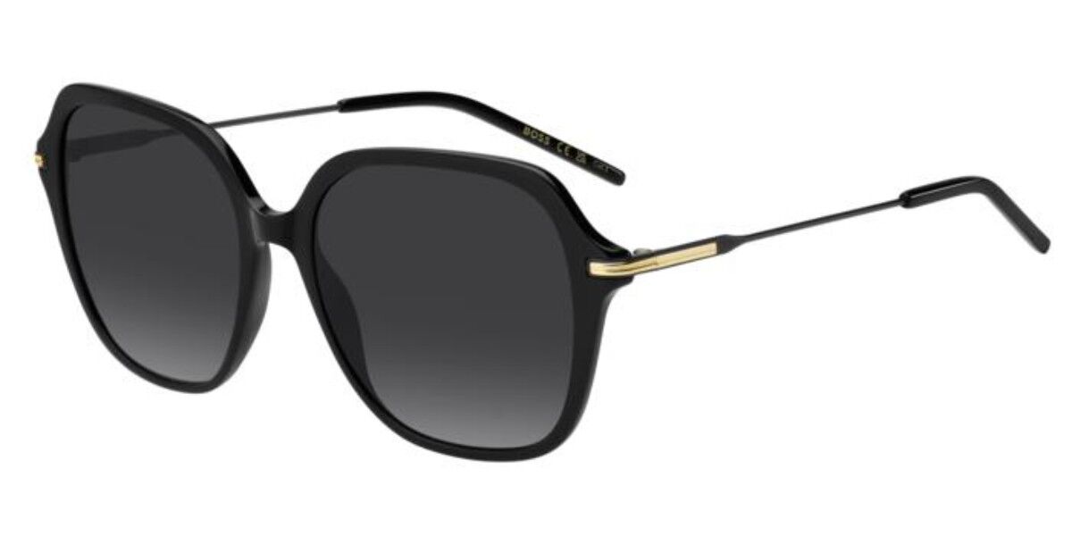 BOSS 1781/S 807/9O, Black frame, Gradient Dark Grey lenses
