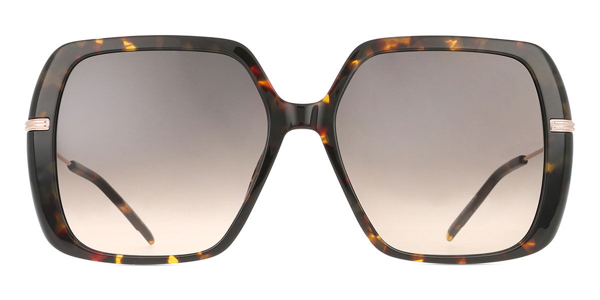 BOSS 1782/S 2IK/PR, Tortoiseshell frame, Double Gradient Grey Brown lenses