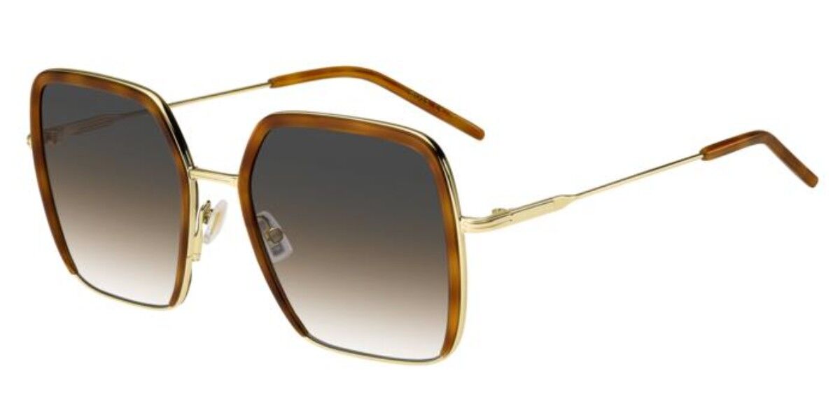 BOSS 1783/S 2IK/PR, Gold frame, Double Gradient Grey Brown lenses