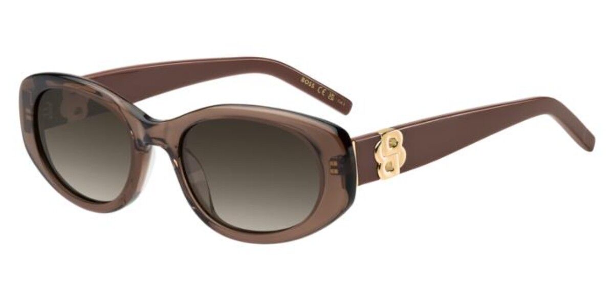 BOSS 1859/G/S Asian Fit G3I/HA, Purple frame, Gradient Dark Brown lenses