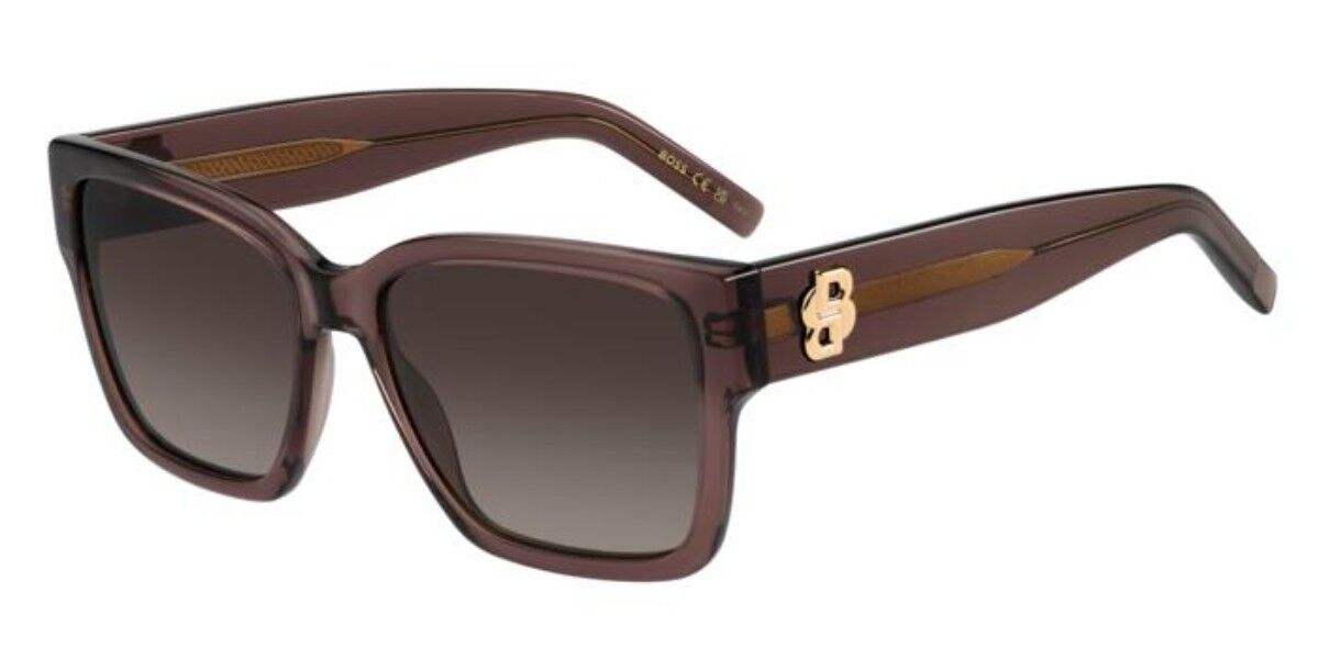 BOSS 1860/S G3I/HA, Purple frame, Gradient Dark Brown lenses