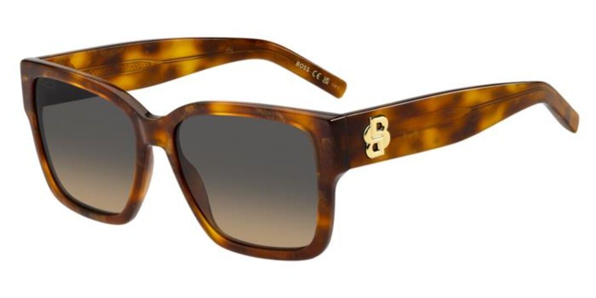 BOSS 1860/S WR9/PR, Tortoiseshell frame, Double Gradient Grey Brown lenses