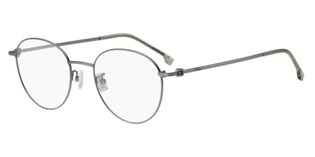 BOSS 1876/F Asian Fit R81, Silver frame