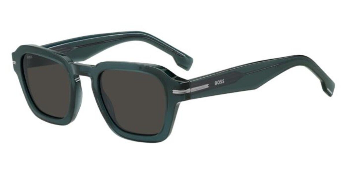 BOSS 1853/S ZI9/IR, Blue frame, Solid Dark Grey lenses