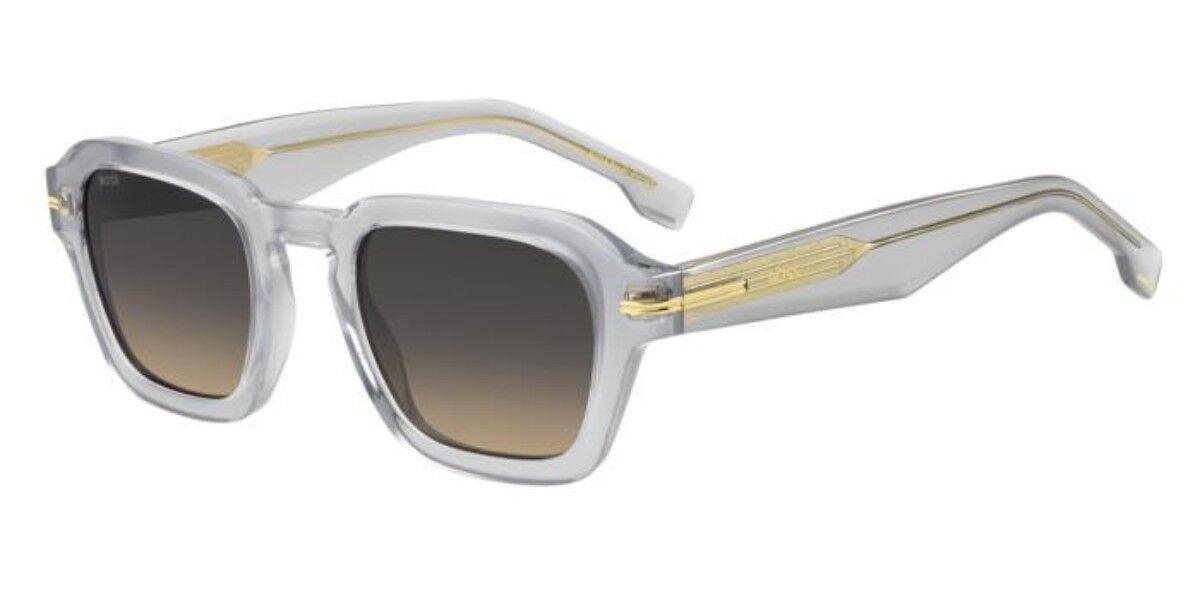 BOSS 1853/S KB7/PR, Grey frame, Double Gradient Grey Brown lenses